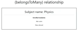 Many to Many relations in Laravel