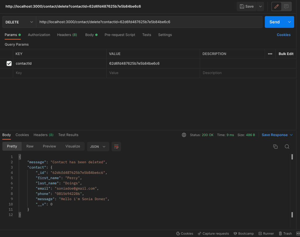 NestJS CRUD REST API.