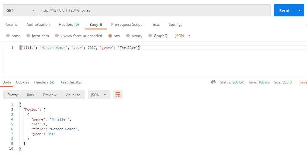 Flask CRUD API
