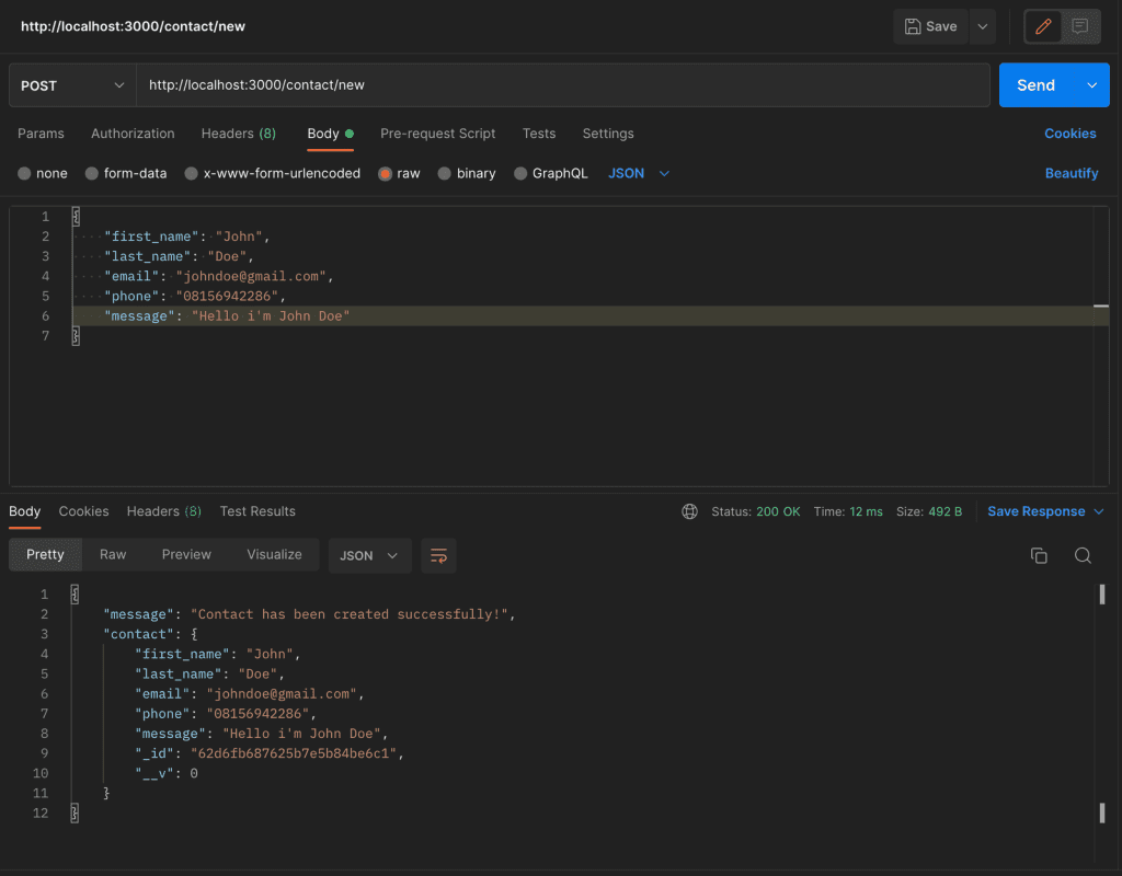 NestJS CRUD REST API.
